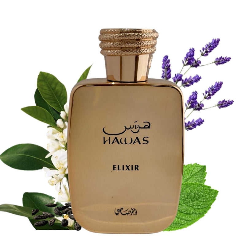 Rasasi Hawas Elixir Men EDP 100 m - Yauras Perfumería