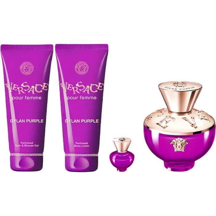 Versace Dylan Purple Edp100Ml+5Ml+Bl+Sg Versace