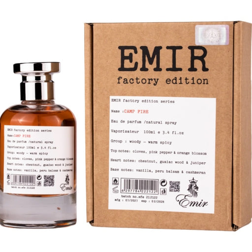 Paris Corner Camp Fire Emir Factory Edta Edp 100Ml Unisex (Maison Margiela By The Fire Place) Paris Corner