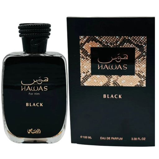 Rasasi Hawas Black EDP 100 ML Hombre Rasasi
