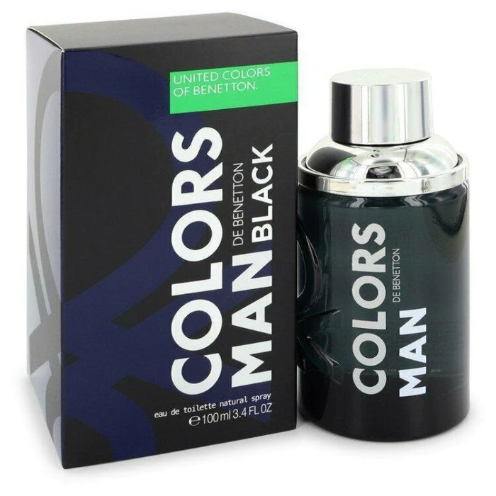 Benetton Colors Black Man Edt 100 Ml Hombre