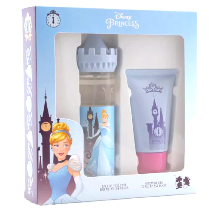 Set Disney Cinderella Edt 100Ml + Sg 75Ml Niñas