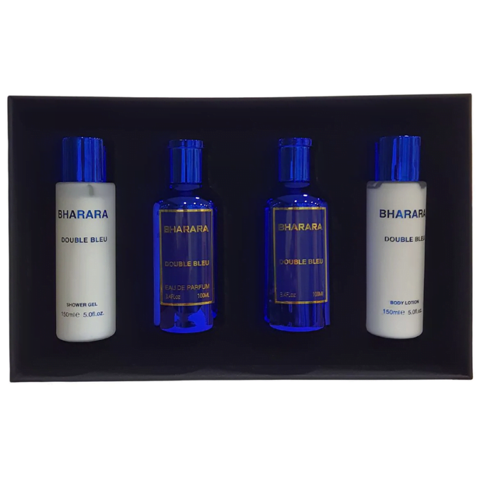 Set Bharara Double Bleu Edp 100Ml+150Ml Bl+100Ml As+150Ml Sg Hombre