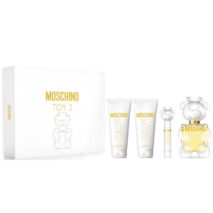 Set Moschino Toy 2 Edp 100Ml + 10Ml + 100Ml Bl + 100ML Sg 4Pcs Mujer Moschino