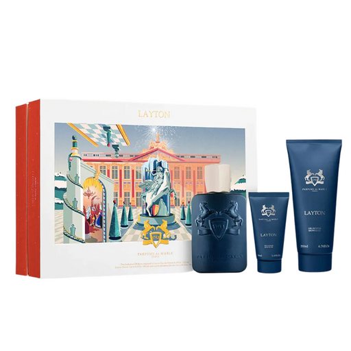 Parfums De Marly Layton Set Edp 125 Ml + Gel De Ducha 200 Ml + Gel De Ducha 50 Ml Parfums De Marly