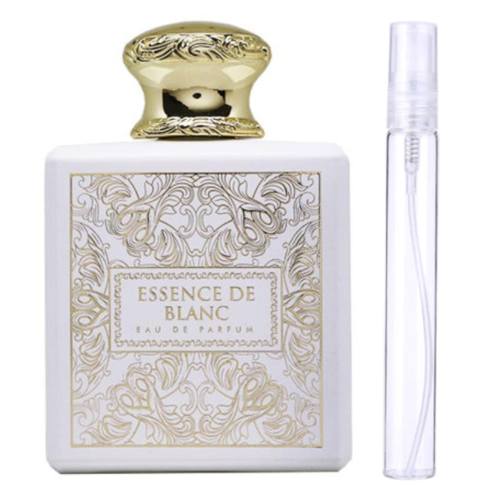 Decant Fragrance World Essence De Blanc Hombre