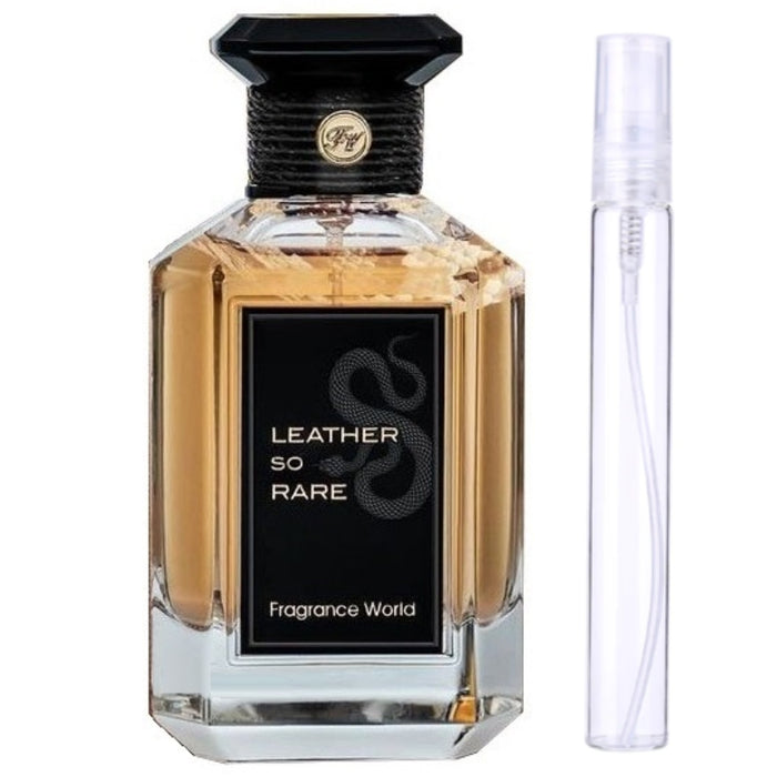 Decant Fragrance World Leather So Rare Edp Unisex