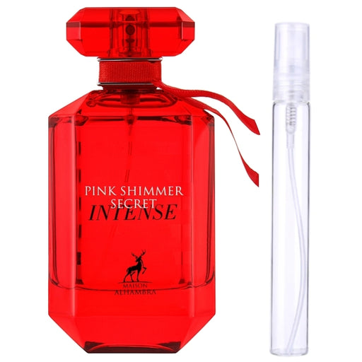Decant Maison Alhambra Pink Shimmer Secret Intense Edp Al Hambra 10 ml