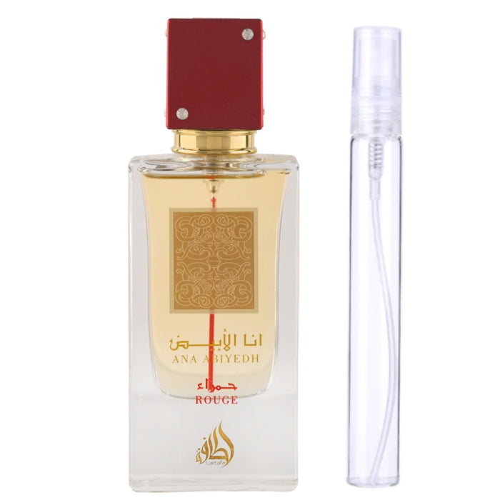 Decant Lattafa Ana Abiyedh Rouge EDP