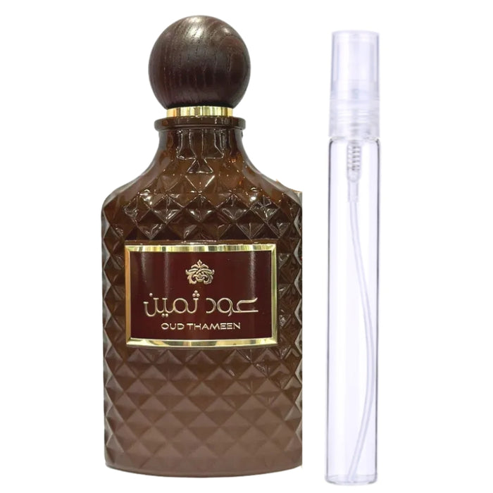 Decant Lattafa Oud Thameen EDP