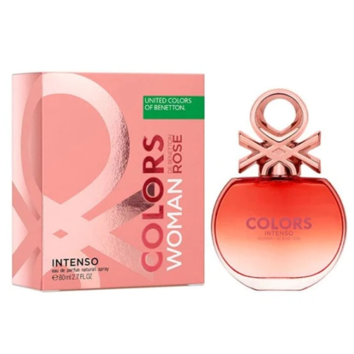 Benetton Colors Woman Rose Intenso Edp 80Ml Mujer Benetton