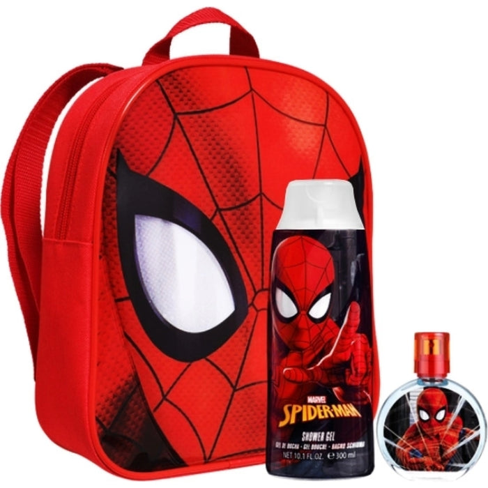 Av Spiderman Spiderman Set Mochila + Edt 50Ml + Gel De Ducha 300 Ml Set 3 Pcs Ref 8957