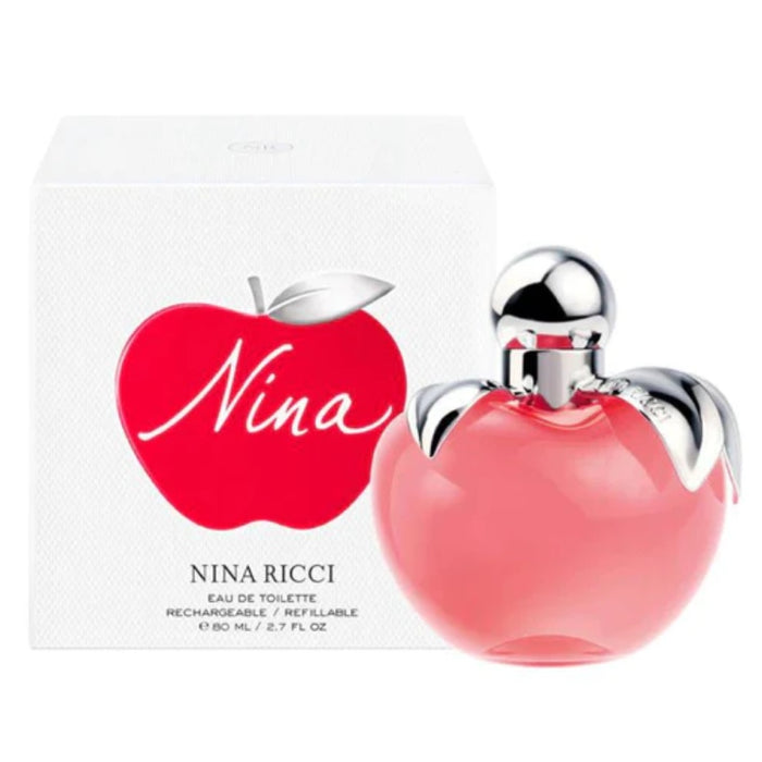 Nina By Nina Ricci EDT 80 ML Rechargeable / Refillable Mujer Nina Ricci