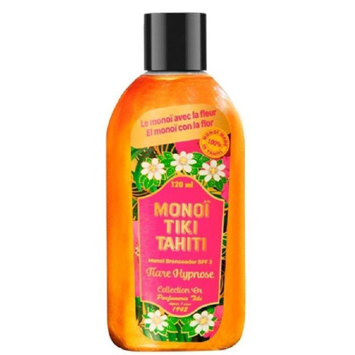 Monoi Tiki Tahiti Tiare Hypnose Bronceador Spf 3 120Ml