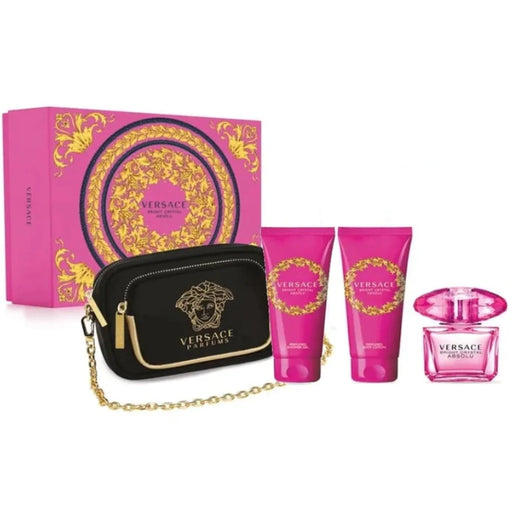 Versace Bright Crystal Absolu Edp 90Ml+Bl+Sg Versace