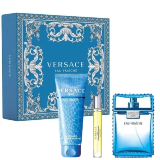 Versace Eau Fraiche Men Edt 100Ml+10Ml+Sg Versace