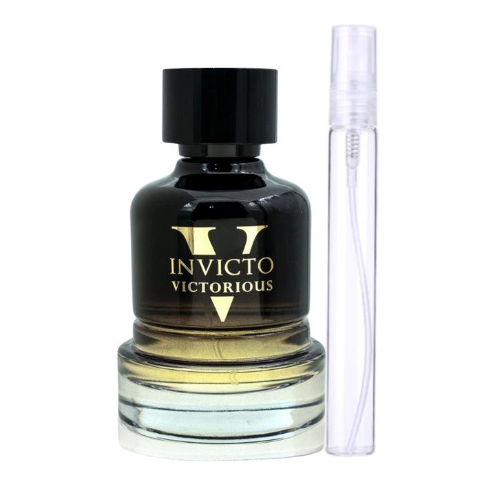 Decant Fragrance world Invicto Victorious Edp Hombre 10 ML