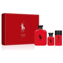 Set Ralph Lauren Polo Red Men Edt 125Ml + 40Ml + Deo 75Ml