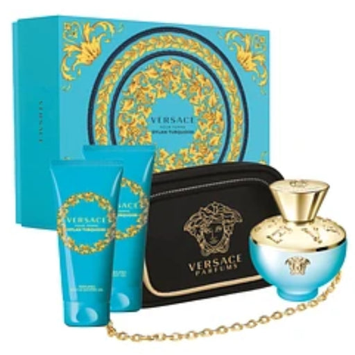 Versace Dylan Turquoise Woman Edt 100Ml+Bg+Sg+Bolso Versace