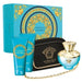 Versace Dylan Turquoise Woman Edt 100Ml+Bg+Sg+Bolso Versace