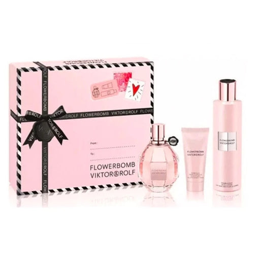 Set Viktor&Rolf Flowerbomb 100 ML + Crema 200 ML + BL 40 ML My Store