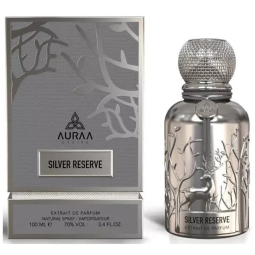 Auraa Desire Silver Reserve Extrait De Parfum 100 Ml Unisex Auraa