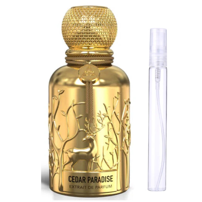 Decant Auraa Desire Cedar Paradise Extrait De Parfum Hombre