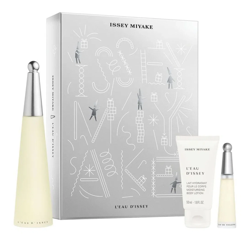 Set L'eau D'issey Mujer EDT 100 + 10 ML + BL 50 ML - Yauras Perfumería