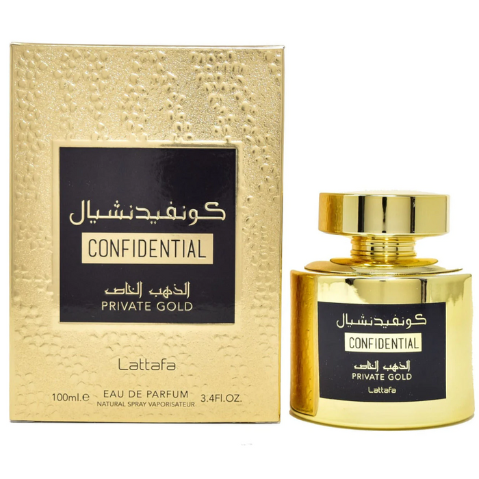 Lattafa Confidential Private Gold Edp 100Ml Unisex