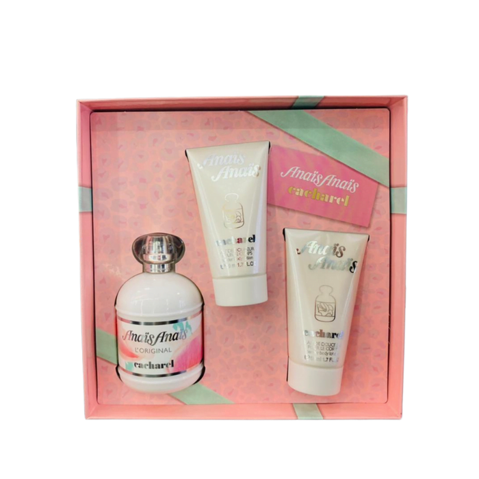 Set Anais Anais Edt 100Ml + Body Lotion 2x50Ml Mujer Cacharel