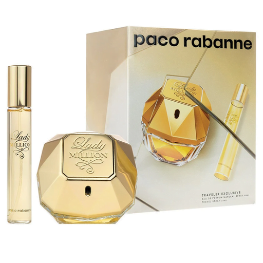 Set Paco Rabanne Lady Million 80Ml + 20Ml Mujer Paco Rabanne