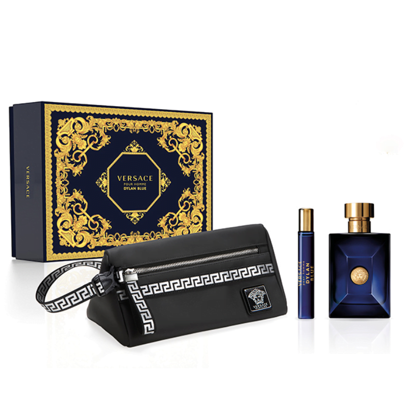 Set Versace Dylan Blue Edt 100Ml + 10Ml + Neceser Hombre - Yauras