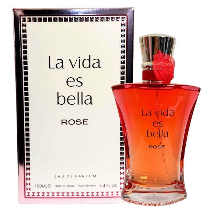 Fragrance World La Vida Es Bella Rose Edp 100Ml Mujer (La Vie Est Belle Rose Extraordinaire Eau De Fragrance World