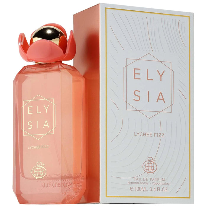 Fragrance World Elysia Lychee Fizz Edp 100ML Mujer (Kayali Eden Sparkling Lychee) Fragrance World