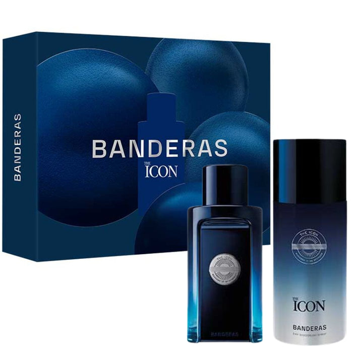 Set Antonio Banderas The Icon EDT 100 ML + Desodorante 150 ML Antonio Banderas