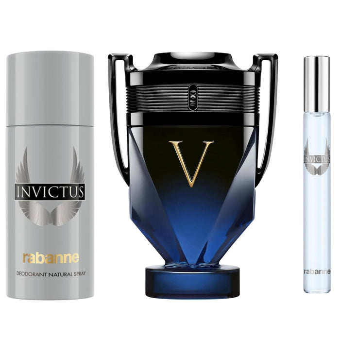 Set Paco Rabanne Invictus Victory Elixir 100 ml + EDT 10 ml + Deo 150 ml 2025 Paco Rabanne