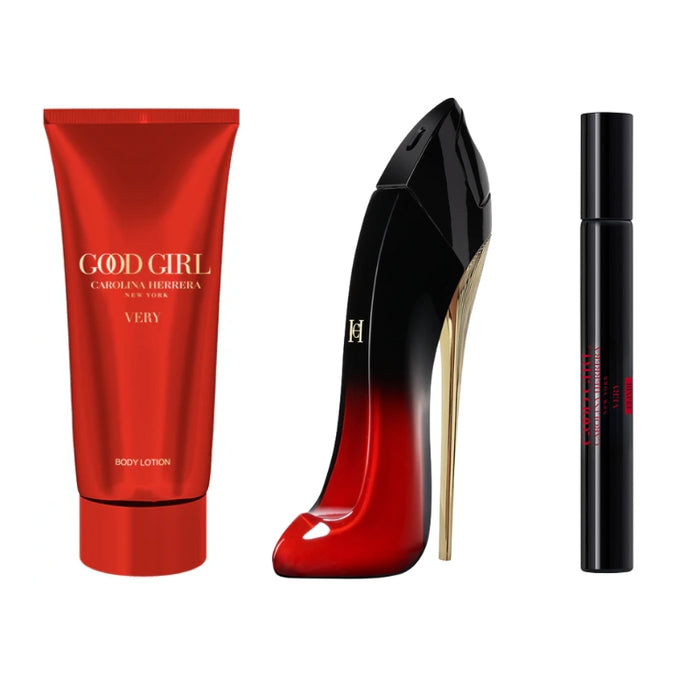 Set Carolina Herrera Good Girl Very Elixir 80 ml + Mini 10 ml + Body Lotion 100 ml Carolina Herrera