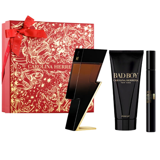 Set Bad Boy Elixir EDP 100 ml + Mini 10 ml + Gel de Ducha 100 ml de Carolina Herrera 2025 Carolina Herrera