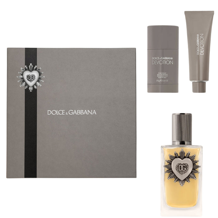 Set Dolce & Gabanna Devotion Pour Homme Edp 100 Ml + Sg 50Ml + Stick Deo 75G Dolce & Gabanna.