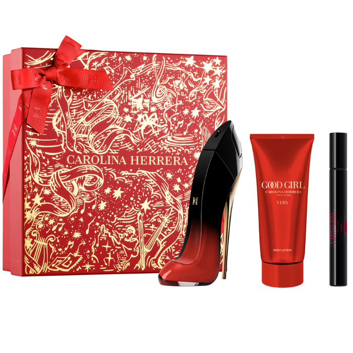 Set Carolina Herrera Good Girl Very Elixir 80 ml + Mini 10 ml + Body Lotion 100 ml Carolina Herrera
