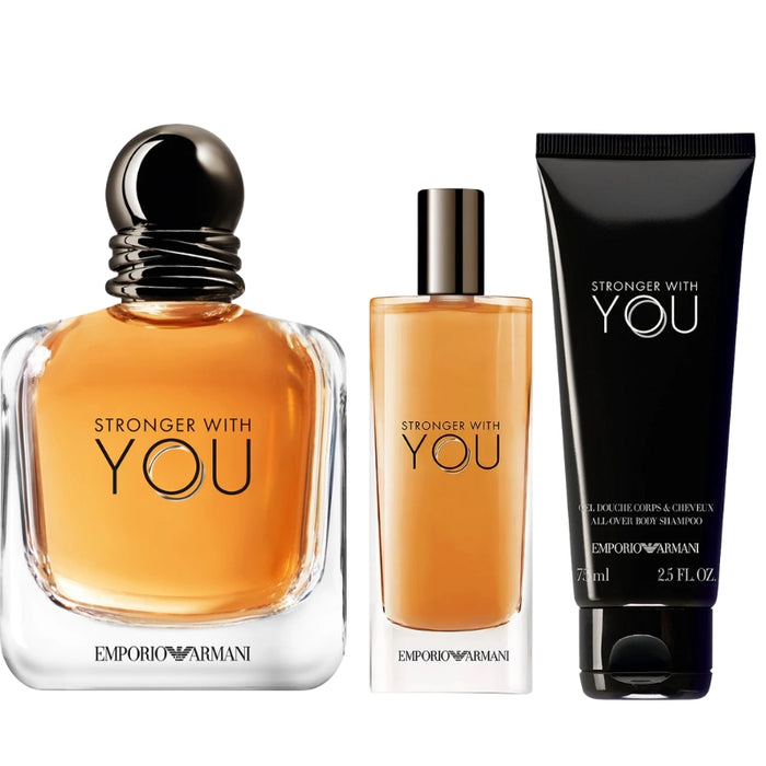 Emporio Armani Stronger With You Men Edt 100Ml+15Ml+Sg75ml Giorgio Armani