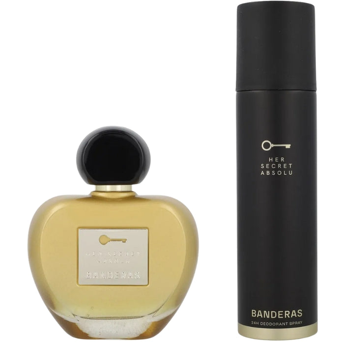 Set Antonio Banderas Her Secret Absolu Edp 80 Ml + Deo 150Ml Antonio Banderas