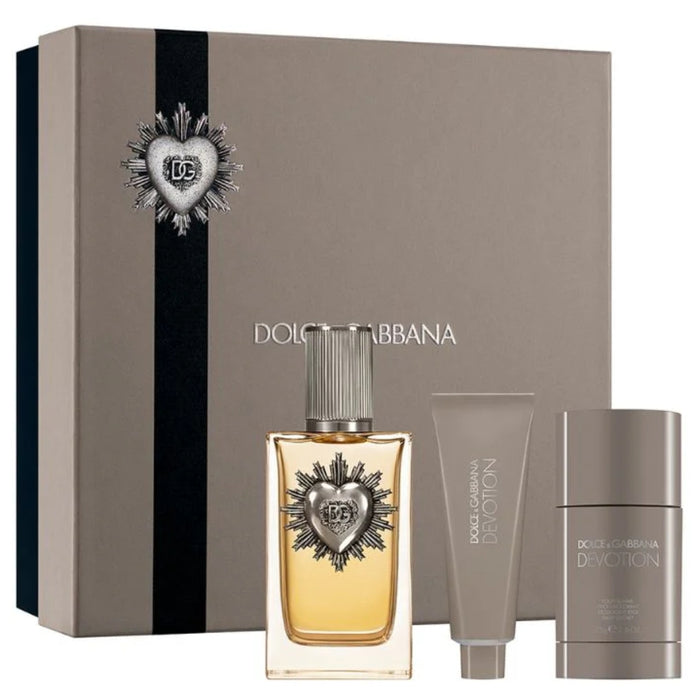 Set Dolce & Gabanna Devotion Pour Homme Edp 100 Ml + Sg 50Ml + Stick Deo 75G Dolce & Gabanna.