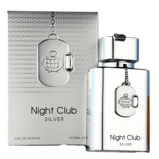 Fragrance World Night Club Silver Edp 100ML Hombre (Creed Silver Mountain Water) Fragrance World