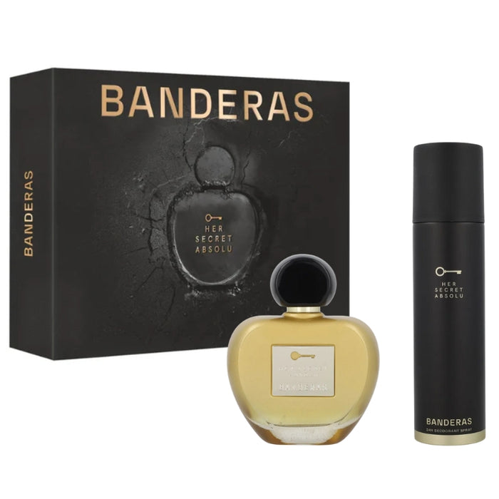 Set Antonio Banderas Her Secret Absolu Edp 80 Ml + Deo 150Ml Antonio Banderas