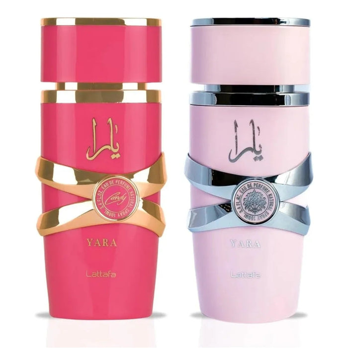 Set Lattafa Yara EDP 100 ML + Yara Candy EDP 100 ML Lattafa