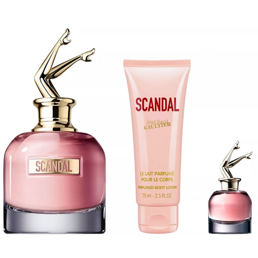 Set Jean Paul Gaultier Scandal Edp 80 Ml + 6 Ml + Body Lotion 75 Ml Jean Paul Gaultier