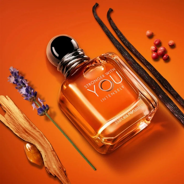 Giorgio Armani SET Stronger With You Intensely EDP Intense Hombre 100 ml + Mini 15 ml