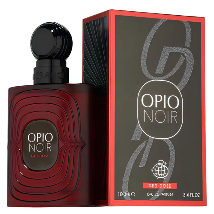 Fragrance World Opio Noir Red Dose Edp 100ML Mujer (Ysl Black Opium Over Red) Fragrance World
