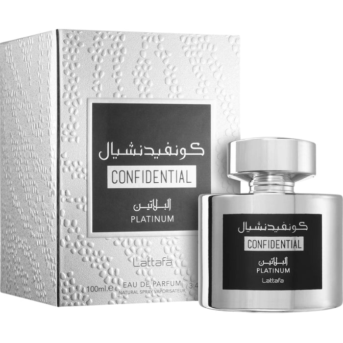 Lattafa Confidential Platinum Edp 100Ml Unisex Lattafa